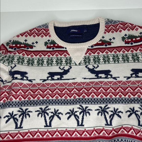 Johnnie O Fun Ol’ Fashion Family Christmas Sweater - Picture 4 of 15